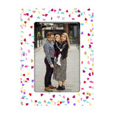 MARCO DE FOREX CON CORAZONES 10X15 VERTICAL/HORIZONTAL | 1 UNIDADES | (DEMARK)
